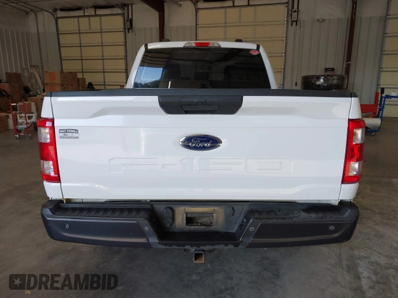2021 Ford F-150 XL with VIN 1FTEX1EB2MFA42612, listed as a IAAI auction lot 41490273 with 109,896 mi miles and . Bid and sale history available at DreamBid. Image 17.