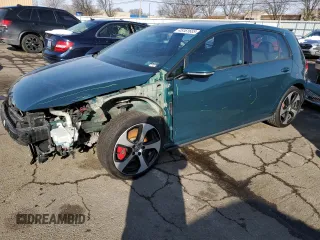 2018 Volkswagen Golf GTI S with VIN 3VW547AUXJM255089, listed as a Copart auction lot 45161655 with 73,091 mi miles and Salvage Title. Bid and sale history available at carsss.com. Image 1.