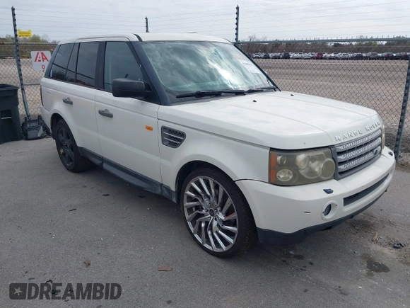 2006 Land Rover Range Rover Sport SC with VIN SALSH23436A964129, listed as a IAAI auction lot 41580619 with 255,204 mi miles. Bid and sale history available at carsss.com. Image 1.