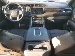 2024 GMC Yukon Denali with VIN 1GKS2DKLXRR105675, listed as a Copart auction lot 85982434 with 14,991 mi miles and Salvage Title. Bid and sale history available at carsss.com. Image 8.