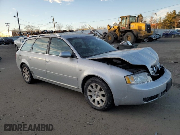 2002 Audi A6 with VIN WAUVT64B82N033732, listed as a Copart auction lot 41404115 with 44,531 mi miles and Salvage Title. Bid and sale history available at carsss.com. Image 4.