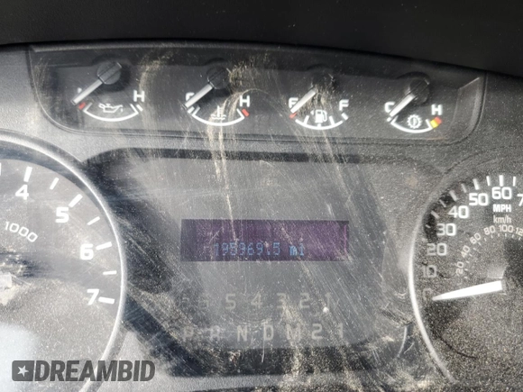 2011 Ford F-150 XL with VIN 1FTPF1CF0BKE10923, listed as a Copart auction lot 45753375 with 195,969 mi miles and Salvage title. Bid and sale history available at DreamBid. Image 9.