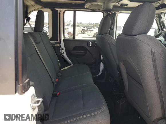 2025 Jeep Wrangler Sport S z VIN 1C4PJXDN6SW511299, wystawiony jako Copart lot #52954515 z przebiegiem 1 679 mil mil oraz Szkoda całkowita • Salvage title. Historia ofert i sprzedaży dostępna na DreamBid. Obrazek 11.
