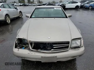 1996 Mercedes-Benz SL-Class with VIN WDBFA67FXTF133854, listed as a Copart auction lot 48659595 with 117,804 mi miles and Salvage Title. Bid and sale history available at carsss.com. Image 5.