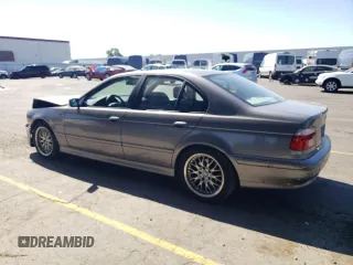 2002 BMW 5 Series 530iA with VIN WBADT634X2CH97515, listed as a Copart auction lot 73810334 with 127,167 mi miles and Salvage Title. Bid and sale history available at carsss.com. Image 2.