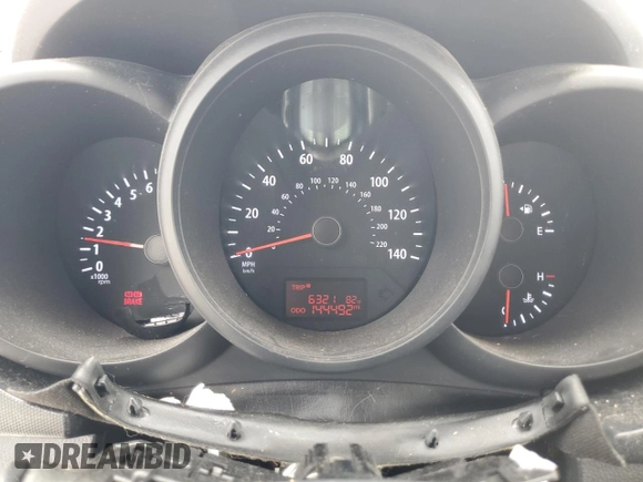 2013 Kia Soul with VIN KNDJT2A52D7529819, listed as a Copart auction lot 54719105 with 144,492 mi miles and Salvage Title. Bid and sale history available at DreamBid. Image 9.