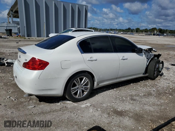 2015 Infiniti Q40 with VIN JN1CV6AP2FM503692, listed as a Copart auction lot 78728724 with 132,822 mi miles and Salvage Title. Bid and sale history available at DreamBid. Image 3.