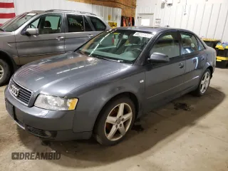 2004 Audi A4 1.8T with VIN WAULC68E14A079165, listed as a Copart auction lot 66711124 with 146,838 mi miles and Clean Title. Bid and sale history available at carsss.com. Image 1.