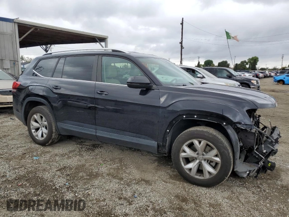 2018 Volkswagen Atlas SE z VIN 1V2CP2CAXJC598119, wystawiony jako Copart lot #48925765 z przebiegiem 73 724 mil mil oraz Szkoda całkowita • Salvage title. Historia ofert i sprzedaży dostępna na DreamBid. Obrazek 4.