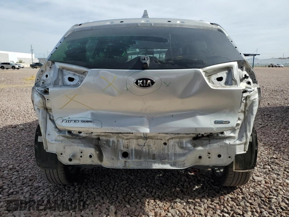 2017 Kia Niro Touring with VIN KNDCE3LC2H5038009, listed as a Copart auction lot 56413204 with 103,656 mi miles and Salvage Title. Bid and sale history available at carsss.com. Image 6.