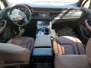 2021 Audi Q7 Premium Plus with VIN WA1LJAF73MD015377, listed as a Copart auction lot 57135695 with 58,432 mi miles and Salvage title. Bid and sale history available at DreamBid. Image 8.