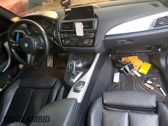 2017 BMW 2 Series M240i xDrive with VIN WBA2G3C3XHV641504, listed as a Copart auction lot 76472914 with 123,768 mi miles and Salvage Title. Bid and sale history available at carsss.com. Image 8.