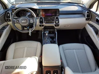 2023 Kia Sorento X-Line S with VIN 5XYRLDLC3PG243446, listed as a Copart auction lot 43506255 with 19,164 mi miles and Salvage Title. Bid and sale history available at DreamBid. Image 8.