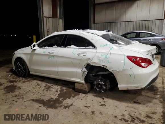 2018 Mercedes-Benz CLA 250 with VIN WDDSJ4GB7JN608354, listed as a Copart auction lot 42975224 with 102,556 mi miles and . Bid and sale history available at DreamBid. Image 2.