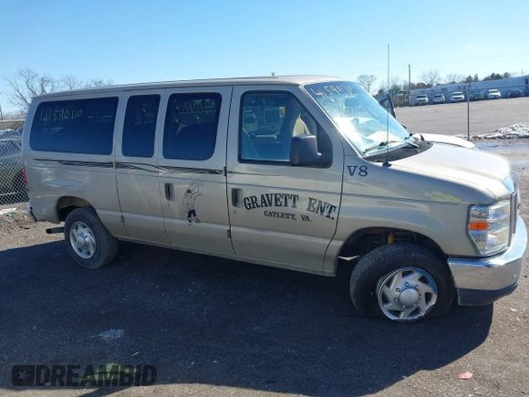 2013 Ford Econoline Passenger XL с VIN 1FBNE3BL7DDA62112, выставлен на аукционе IAAI как лот 41590110 с пробегом 194 712 миль миль и . История ставок и продаж доступна на DreamBid. Изображение 13.