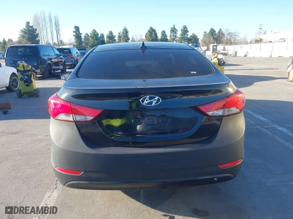 2014 Hyundai Elantra SE with VIN KMHDH4AE7EU082784, listed as a IAAI auction lot 41503767 with 1 mi miles. Bid and sale history available at carsss.com. Image 16.
