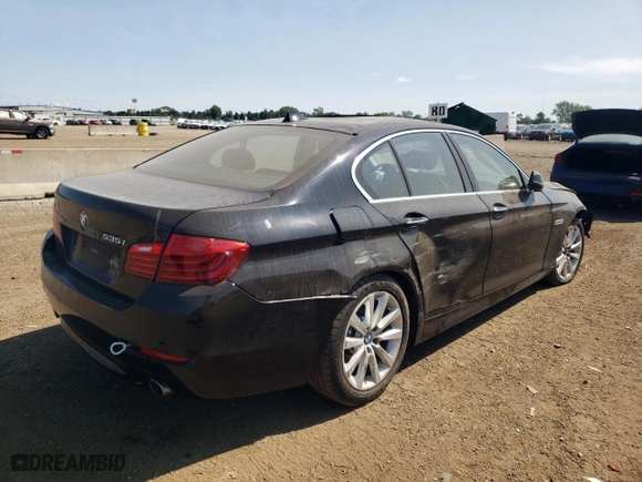 2016 BMW 5 Series 535i xDrive with VIN WBA5B3C55GG257114, listed as a Copart auction lot 66324794 with 0 mi miles and Salvage Title. Bid and sale history available at carsss.com. Image 3.
