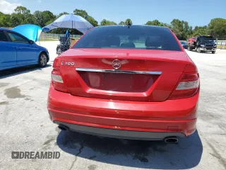 2008 Mercedes-Benz C 300 Sport with VIN WDDGF54X58R031520, listed as a Copart auction lot 61180625 with 158,186 mi miles and Salvage title. Bid and sale history available at DreamBid. Image 6.