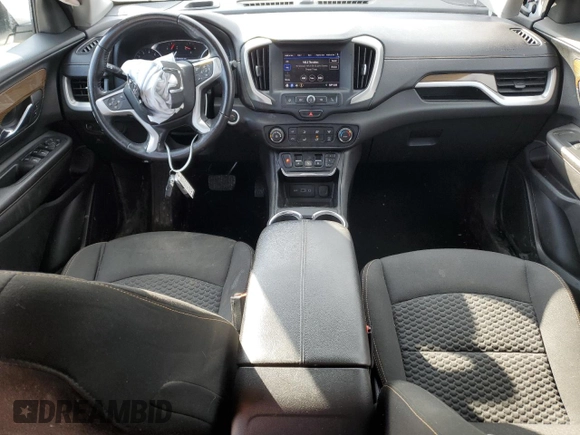 2020 GMC Terrain SLE z VIN 3GKALTEV2LL263247, wystawiony jako Copart lot #46750495 z przebiegiem 61 556 mil mil oraz Szkoda całkowita • Salvage title. Historia ofert i sprzedaży dostępna na DreamBid. Obrazek 8.