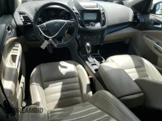 2019 Ford Escape Titanium with VIN 1FMCU9J92KUA55656, listed as a Copart auction lot 52233235 with 57,052 mi miles and Non Repairable. Bid and sale history available at carsss.com. Image 8.