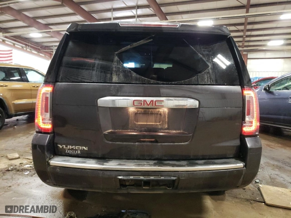 2017 GMC Yukon Denali with VIN 1GKS2CKJ2HR121750, listed as a Copart auction lot 44596905 with 141,016 mi miles and Clean Title. Bid and sale history available at carsss.com. Image 6.