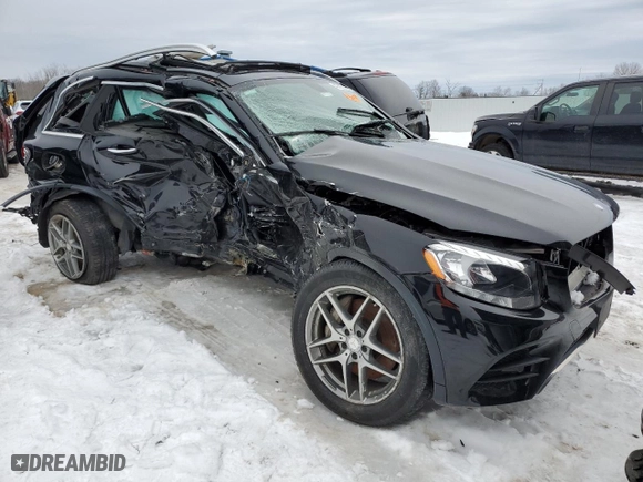 2016 Mercedes-Benz GLC with VIN WDC0G4KBXGF012479, listed as a Copart auction lot 47423395 with 0 mi miles and Salvage Title. Bid and sale history available at carsss.com. Image 4.