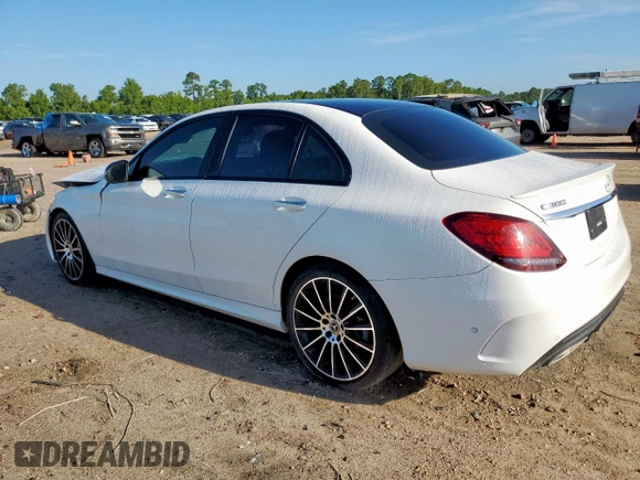 2020 Mercedes-Benz C 300 с VIN 55SWF8DB8LU334042, выставлен на аукционе Copart как лот 62797355 с пробегом 50 277 миль миль и Списание • Salvage title. История ставок и продаж доступна на DreamBid. Изображение 2.