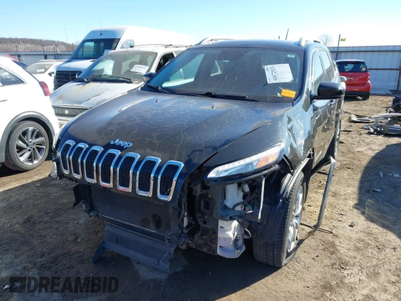 2014 Jeep Cherokee Limited with VIN 1C4PJMDS6EW190972, listed as a IAAI auction lot 41672533 with 213,228 mi miles and . Bid and sale history available at DreamBid. Image 6.