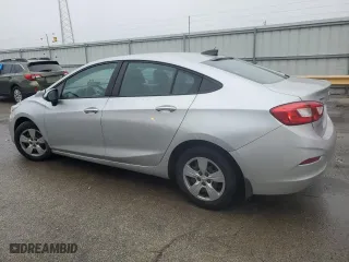 2017 Chevrolet Cruze LS with VIN 1G1BC5SM8H7201802, listed as a Copart auction lot 84843384 with 48,778 mi miles and Salvage Title. Bid and sale history available at carsss.com. Image 2.