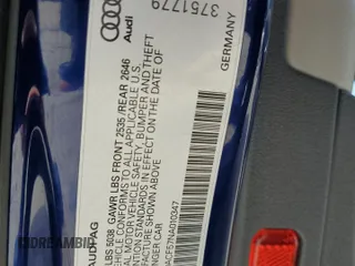 2022 Audi A5 Sportback S line Premium with VIN WAUDACF57NA010347, listed as a Copart auction lot 56671014 with 29,759 mi miles and Salvage Title. Bid and sale history available at carsss.com. Image 13.