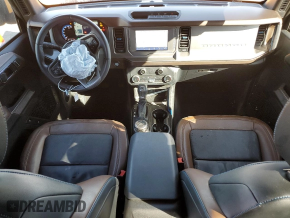 2022 Ford Bronco with VIN 1FMEE5BP5NLB59094, listed as a Copart auction lot 46318115 with 46,101 mi miles and Salvage Title. Bid and sale history available at DreamBid. Image 8.