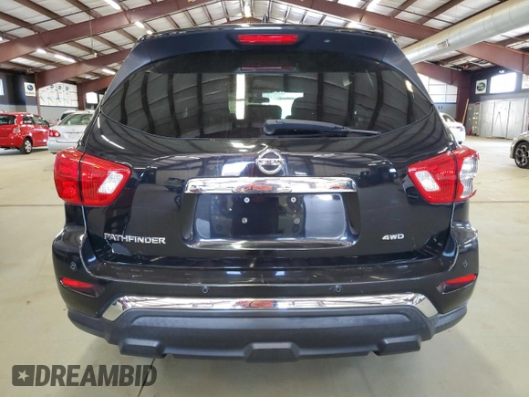 2019 Nissan Pathfinder SV with VIN 5N1DR2MM3KC638871, listed as a Copart auction lot 55072765 with 63,857 mi miles and Clean Title. Bid and sale history available at carsss.com. Image 6.