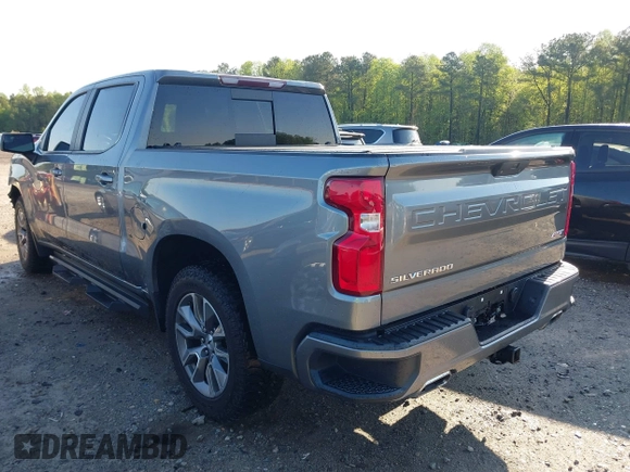 2021 Chevrolet Silverado 1500 RST with VIN 1GCUYEED3MZ112490, listed as a IAAI auction lot 41970233 with 65,509 mi miles and . Bid and sale history available at DreamBid. Image 3.