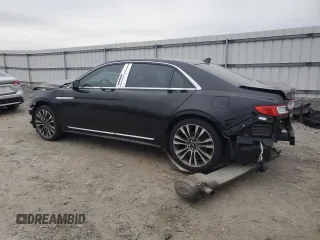 2019 Lincoln Continental Select with VIN 1LN6L9TK3K5606638, listed as a Copart auction lot 43743855 with 117,400 mi miles and Salvage Title. Bid and sale history available at carsss.com. Image 2.