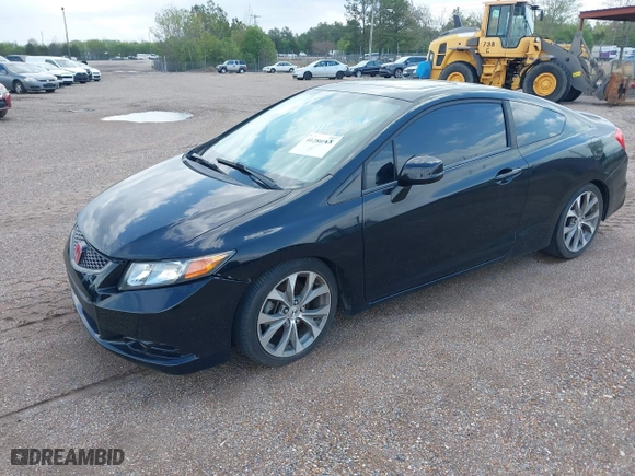 2012 Honda Civic Cpe Si with VIN 2HGFG4A5XCH701055, listed as a IAAI auction lot 41280818 with 151,161 mi miles. Bid and sale history available at carsss.com. Image 17.