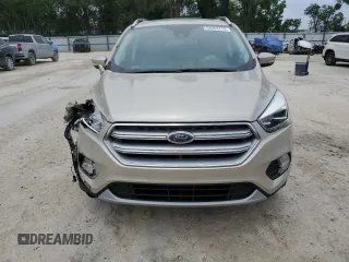 2017 Ford Escape Titanium with VIN 1FMCU0J95HUB96659, listed as a Copart auction lot 54053775 with 69,744 mi miles and Salvage Title. Bid and sale history available at DreamBid. Image 5.