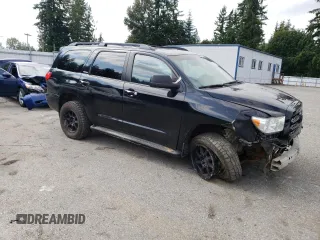 2015 Toyota Sequoia Limited with VIN 5TDJY5G19FS116814, listed as a Copart auction lot 66426004 with 145,407 mi miles and Salvage Title. Bid and sale history available at carsss.com. Image 4.