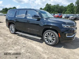 2022 Jeep Grand Wagoneer Series II z VIN 1C4SJVFJ5NS194152, wystawiony jako Copart lot #64996304 z przebiegiem Nie podano mil oraz Szkoda całkowita • Salvage title. Historia ofert i sprzedaży dostępna na DreamBid. Obrazek 4.