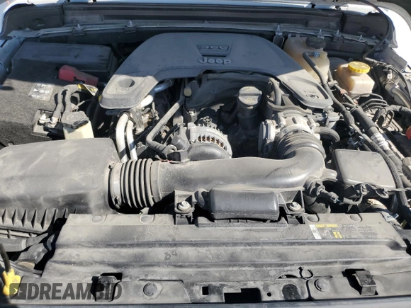 2020 Jeep Wrangler Unlimited Sport S z VIN 1C4HJXDG4LW209887, wystawiony jako Copart lot #59419785 z przebiegiem 89 138 mil mil oraz Szkoda całkowita • Salvage title. Historia ofert i sprzedaży dostępna na DreamBid. Obrazek 11.