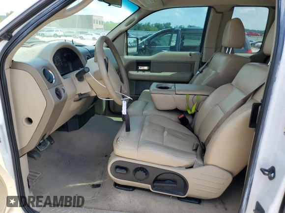2005 Ford F-150 STX with VIN 1FTRX12WX5KE52155, listed as a Copart auction lot 62605895 with 235,078 mi miles and Salvage title. Bid and sale history available at DreamBid. Image 7.