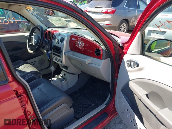 2006 Chrysler PT Cruiser Limited with VIN 3A8FY68876T314703, listed as a IAAI auction lot 42038804 with 142,614 mi miles. Bid and sale history available at carsss.com. Image 5.