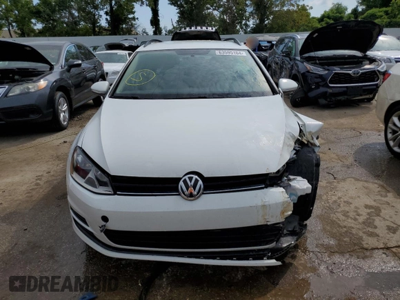2016 Volkswagen Golf SportWagen TSI S with VIN 3VWC17AU1GM503254, listed as a Copart auction lot 63595164 with 85,507 mi miles and Salvage Title. Bid and sale history available at carsss.com. Image 5.