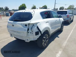 2021 Kia Sportage EX with VIN KNDPNCAC3M7886337, listed as a IAAI auction lot 42257589 with 45,216 mi miles and . Bid and sale history available at DreamBid. Image 4.