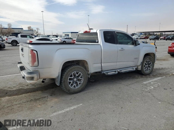 2015 GMC Canyon 4WD SLE with VIN 1GTH6BE34F1237917, listed as a Copart auction lot 47091685 with 173,063 mi miles and Salvage Title. Bid and sale history available at carsss.com. Image 3.