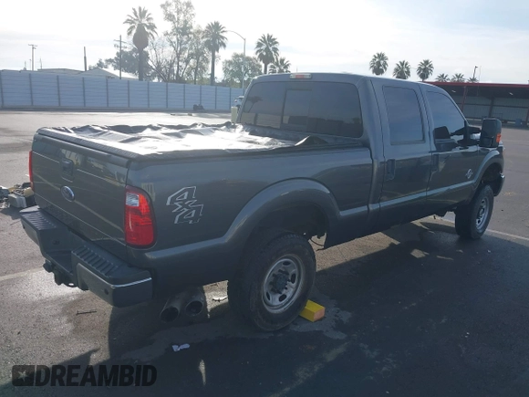 2015 Ford Super Duty F-250 SRW Lariat with VIN 1FT7W2BT9FEC45987, listed as a IAAI auction lot 41814095 with 112,806 mi miles. Bid and sale history available at carsss.com. Image 4.
