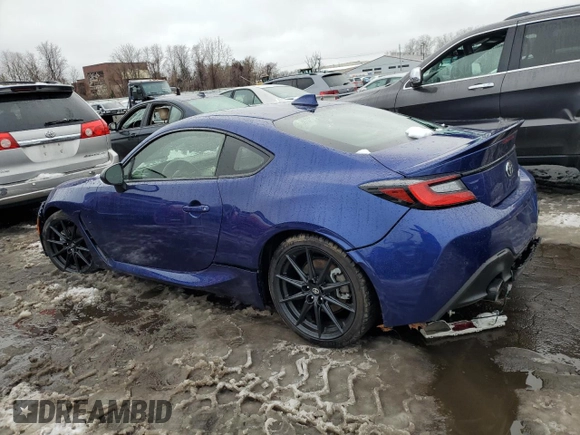 2023 Toyota GR86 Premium with VIN JF1ZNBF19P8758599, listed as a Copart auction lot 42606665 with 3,723 mi miles and Salvage Title. Bid and sale history available at carsss.com. Image 2.