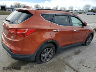 2013 Hyundai Santa Fe Sport with VIN 5XYZUDLB4DG006190, listed as a Copart auction lot 50207315 with 177,149 mi miles and Salvage Title. Bid and sale history available at carsss.com. Image 3.