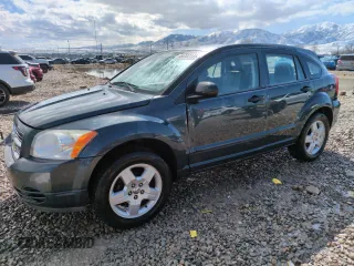 2008 Dodge Caliber SXT with VIN 1B3HB48B58D582130, listed as a Copart auction lot 49707155 with 155,347 mi miles and Salvage Title. Bid and sale history available at DreamBid. Image 1.
