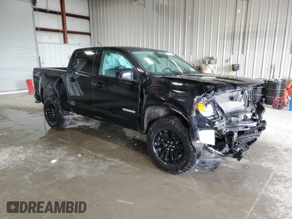 2022 GMC Canyon 4WD Elevation with VIN 1GTG6CEN6N1328589, listed as a Copart auction lot 51045555 with 21,565 mi miles and Salvage Title. Bid and sale history available at carsss.com. Image 4.