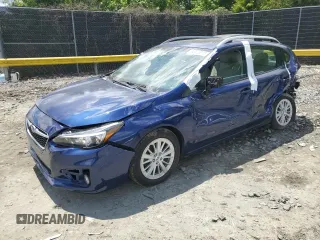 2018 Subaru Impreza Premium with VIN 4S3GTAD69J3718625, listed as a Copart auction lot 56623915 with 71,129 mi miles and Salvage title. Bid and sale history available at DreamBid. Image 1.